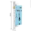 Cuerpo de Cerradura de Puerta Antirrobo de Alta Resistencia, Mecánico Panpan Baowei Baodean Superficie de Acero Lengüeta de Cobre Placa Electrolítica Cerradura, Adecuado para Sistemas de Cerradura, Ponderado