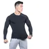 Ropa de Fitness para Hombre, Ropa de Running de Secado Rápido Otoño e Invierno, Bodis, Tops de Manga Larga, Camisetas Elásticas, Ropa para Entrenamiento en Gimnasio