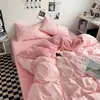 Algodón lavado leche terciopelo cálido juego de cuatro piezas amigable con la piel forro polar más terciopelo cálido ropa de cama venta directa al por mayor comercio exterior transfronterizo