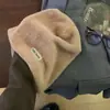 Chapéu Feminino Novo Outono e Inverno com Orelhas de Gato Fofas, Gorro de Pelo Sintético de Vison, Chapéu Frio Versátil da Moda, Gorro Folgado, Tendência Estilo Coreano