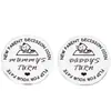Moneda de Acero Inoxidable para Toma de Decisiones Transfronteriza, Moneda Conmemorativa, Llavero para Bebé Recién Nacido, Insignia, Moneda de la Suerte, Regalo de Cumpleaños, Moneda de Elección
