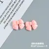 Accesorios de resina de lazo de simulación corbata de lazo esmerilada bolsa de materiales de pegamento de crema para accesorios de funda de teléfono móvil hecha a mano pegamento