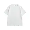 Suministro Transfronterizo Exclusivamente para Versiones Europeas y Americanas, No se Requiere Inspección para la Entrada al Almacén - Camiseta Jacquard, Blanca, Corte Holgado, Marca Nacional de Segundo Nivel, Manga Corta, con Etiquetas