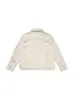Chaqueta de Trabajo de Color Sólido Retro Americana de Manga Corta Ancha con Cinturón y Solapa para Hombres y Mujeres, Nuevo Estilo de Primavera Holgada Versátil