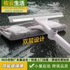 Limpador de vidro High-rise alongado telescópico de dupla face limpador de janelas High-rise Building Cleaning Household Tools Raspagem Escova