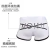 Ropa interior masculina directa de fábrica, bóxer de algodón para jóvenes, bóxer coreano de moda, pantalones cortos deportivos sexis para niños, cabeza