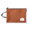 Bolsa para Documentos A4 Bolsa Portátil para Documentos Bolsa para Classificação de Matérias de Estudante Bolsa de Lona com Zíper Multicamadas Bolsa para Informações de Reunião de Escritório