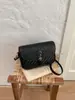 Bolso de Textura Tejida Retro de Nicho Transfronterizo Nuevo Bolso Cuadrado Pequeño de Moda Casual para Mujer Bolso de Hombro Cruzado Simple Estilo Coreano