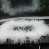 Tapete Grande Antiderrapante Cuidadosamente Selecionado para Uso no Carro, Tapete Criativo de Pena de Coroa com Pedras de Diamante, Tapete Antiderrapante para Navegação de Celular e Painel