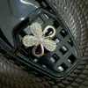 Acessórios de Flor de Sapato de Cristal Resistentes Estilo Coreano com Lantejoulas Bordadas, Franjas de Cristal Exquisite de Estilo Leve de Luxo