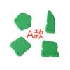 Juego de cuatro piezas de herramientas de costura de belleza, kit de fábrica de origen, raspador de silicona, espátula para quitar pegamento de cocina y baño, cuchillo, azulejo