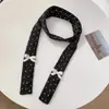 Lenço Doce com Laço e Textura Suave, Versátil para o Dia a Dia, Novo Estilo para Mulheres