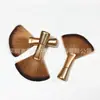 Brocha abanico, brocha abanico grande, cepillo corporal, brocha para espolvorear arte de uñas de pie, cepillo de peluquería, brocha para iluminador, brocha para polvo residual