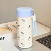 Nova mini caneca térmica, aço inoxidável 316, capacidade pequena, portátil para uso ao ar livre, tamanho de bolso, design simples, ideal para presente, com alça