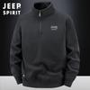 Jeep Spirit Novo Top de Lã de Inverno Pulôver Masculino Moletom Quente Gola Alta Lã Roupa Masculina 2515
