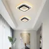 Corredor nórdico luz led corredor corredor vestiário luz de teto simples moderno lustre criativo varanda corredor luz
