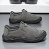 Zapatos de Verano para Hombre Transpirables Zapatos Perezosos de un Solo Pedal Zapatos de Tabla Deportiva Resistentes al Desgaste Antideslizantes para Obra de Hombres Zapatos de Protección Laboral para Hombres