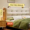 Panel de mesita de noche para cama individual se vende por separado, panel trasero de mesita de noche de 21 metros de ancho, panel trasero de madera maciza suave acolchado, se vende por separado