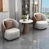Mesa Combinada de Sofá Sencilla para Recepción Balcón Área de Descanso para Negociaciones Sala de Reuniones Oficina de Ventas Nicho en el Patio Sofá