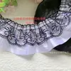 6cm Ribete de Encaje Satinado Accesorios para el Cabello Abanico Cinta Decoración Materiales Hechos a Mano DIY