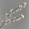 Palco de casamento de 24 anos paisagismo cor champanhe teto bonito flor de simulação Chen adereços de fotografia de hotel flor artificial