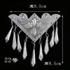 Adornos de plata Miao Guizhou Qiandongnan adornos de aluminio Miao adornos de estilo étnico ropa de minorías étnicas accesorios diy 1