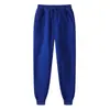 Amazon Wish Transfronterizo Comercio Exterior Europeo y Americano Pantalones Largos Casuales Nuevos para Hombre, Forrados de Felpa, Engrosados, Pantalones de Chándal de Color Sólido, Pantalones Deportivos