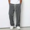 Ventas Directas de Fábrica Transfronterizas, Dropshipping en Stock, Pantalones Casuales de Moda Estilo Americano, Pantalones Deportivos de Pierna Recta, Pantalones Largos Versátiles Holgados