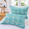 Toalla de almohada de algodón de gasa de cuatro capas para el hogar Cuatro Estaciones adulto pareja suave que no hace bolitas toalla de funda Gao Yang bufanda para la cabeza de almohada una generación