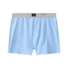 Nueva Moda Ropa Interior para Hombre Talla Grande, Algodón de Color Sólido, Venta al por Mayor, Boxer Transpirable de Moda de Cintura Media para Hombre, Directo del Fabricante