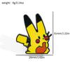 Bonito Dos Desenhos Animados criativo Broche Pikachu Bao Ke Meng Pocket Monster Magic bebê pet elf acessórios
