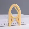 Cabide de Roupas Dobrável Artefato de Armazenamento para Pendurar Roupas Doméstico Dormitório Estudante Secagem Viagem Clip Multifuncional Portátil
