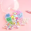 Caja de Regalo DIY de Cuentas para Niños Transfronteriza Juguetes Educativos Pulsera de Joyería Hecha a Mano para Niñas Paquete de Materiales al por Mayor