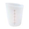 Herramientas de Repostería Taza Medidora de Silicona 250ml 500ml Taza de Leche de Silicona Taza Medidora Visual de Doble Escala Fábrica en Stock