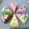 Modelo de Bolo Fruta Falsa Rolinho de Ovo Pão Mesa de Sobremesas Decoração de Vitrine Arranjo de Cena Adereços de Foto Brinquedos