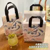 Bolsas térmicas personalizadas para entrega de milk tea, sacolas para embalagem de café e bebidas para catering, folha de alumínio espessa, em estoque, impressão de logotipo disponível, atacado