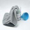 Toalha Refrescante Toalha Esportiva Absorvente Portátil Yoga Fitness Absorvente de Suor Microfibra Toalha de Secagem Rápida