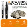 Recortador de Pelo de Patas para Mascotas para Perros y Gatos, Recortador de Pelo de Patas para Mascotas con Luz LED, Recortador de Pelo para Perros