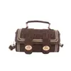 Bolso Cruzado de Hombro Único Estilo Coreano 2026 Bolso Cuadrado Pequeño Retro Textura de Alta Calidad Bolso Cruzado Diseño de Nicho Bolso de Mano