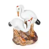 Decoración paisajística para acuarios, pecera, artesanías de cerámica, microadornos paisajísticos, pato, ganado, grulla, pato mandarín, pequeños animales.