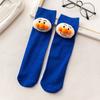 Calcetines Rectos para Niños Sin Talón, Adecuados para Cabezas de Muñeca, Se Pueden Usar por Delante y por Detrás, Calcetines de Colores Caramelo, Calcetines Unisex de Media Pantorrilla, Absorbentes de Sudor