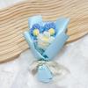 Mini Ramo Creativo de Lana DIY Hecho a Mano Margarita Pequeña Flores Secas Inmortales Souvenir de Vacaciones Decoración de Regalo Regalo