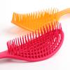 Amazon Peine Hueco con Forma de Espalda Peine Ovalado de Costillas Forma Esponjosa Peine Masajeador Laberíntico Peine para el Cabello de Doble Uso Seco y Húmedo