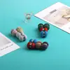 Hebilla para Bufanda de Seda de Venta Caliente Transfronteriza Pañuelo para la Cabeza de Mujer Joyería de Terciopelo Fija Hebilla Magnética Accesorios de Ropa Versátiles Retro Terciopelo Plateado
