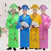 Trajes de los Cuatro Grandes Talentos de Jiangnan: Ropa Tradicional para el Novio y los Padrinos, Atuendo de Tang Bo Hu y Vestuarios de Performance de Ximen Qing para la Fiesta Anual
