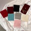Nueva bolsa de terciopelo con solapa para guardar joyas, collares, gamuza de jade, con hebilla de microfibra.