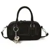 Bolsa de Mão Retro Fashion Pequena Quadrada para Mulheres 2026 Nova Tendência Moda Estilo Coreano Bolsa Bowling Versátil Bolsa Transversal