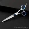 Fornecimento de fábrica tesouras divididas tesouras de cabelo de aço inoxidável ferramentas de cabelo tesouras retas de 6 polegadas tesouras de dente conjunto combinado