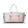 Bolsa de ombro para viagem atacado transfronteiriça, bolsa para viagens de curta distância, bolsa de ginástica, bolsa esportiva para lazer ao ar livre com separação seco-molhado