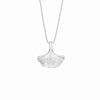 Collar de hoja de ginkgo Wanying Jewelry, joyería de plata de ley S925, colgante Mori de celebridades de Internet, accesorios personalizados de estilo frío.